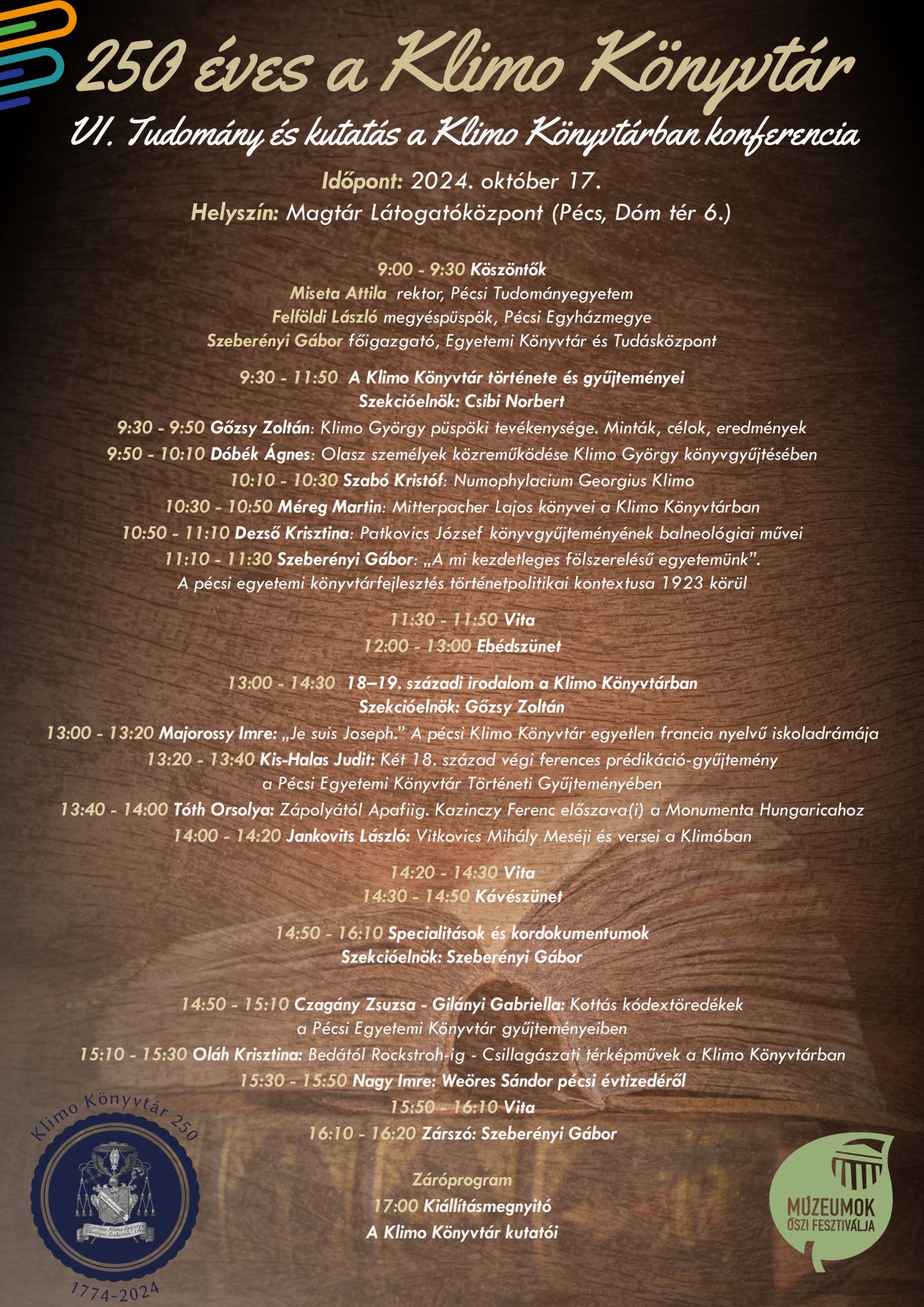 klimo konyvtar konferencia plakat