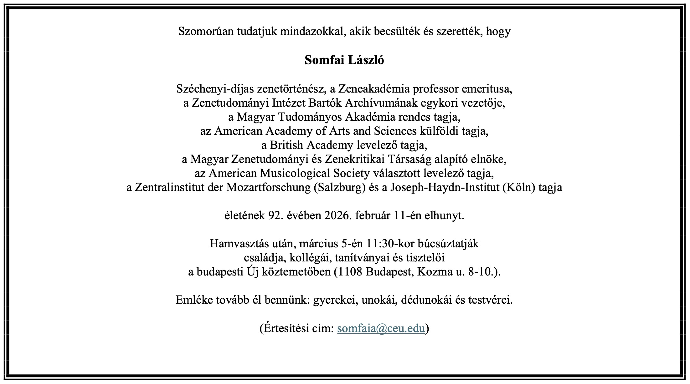 somfai laszlo gyaszjelentes