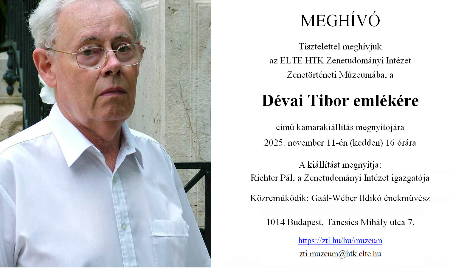 devai tibor kiallitas meghivo